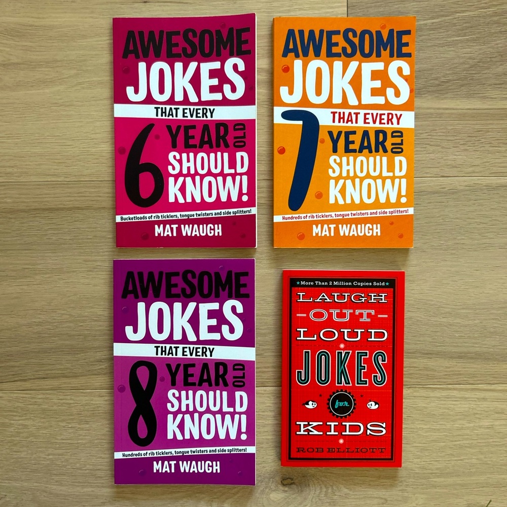 4 Kids Joke Books and Cat Jokes